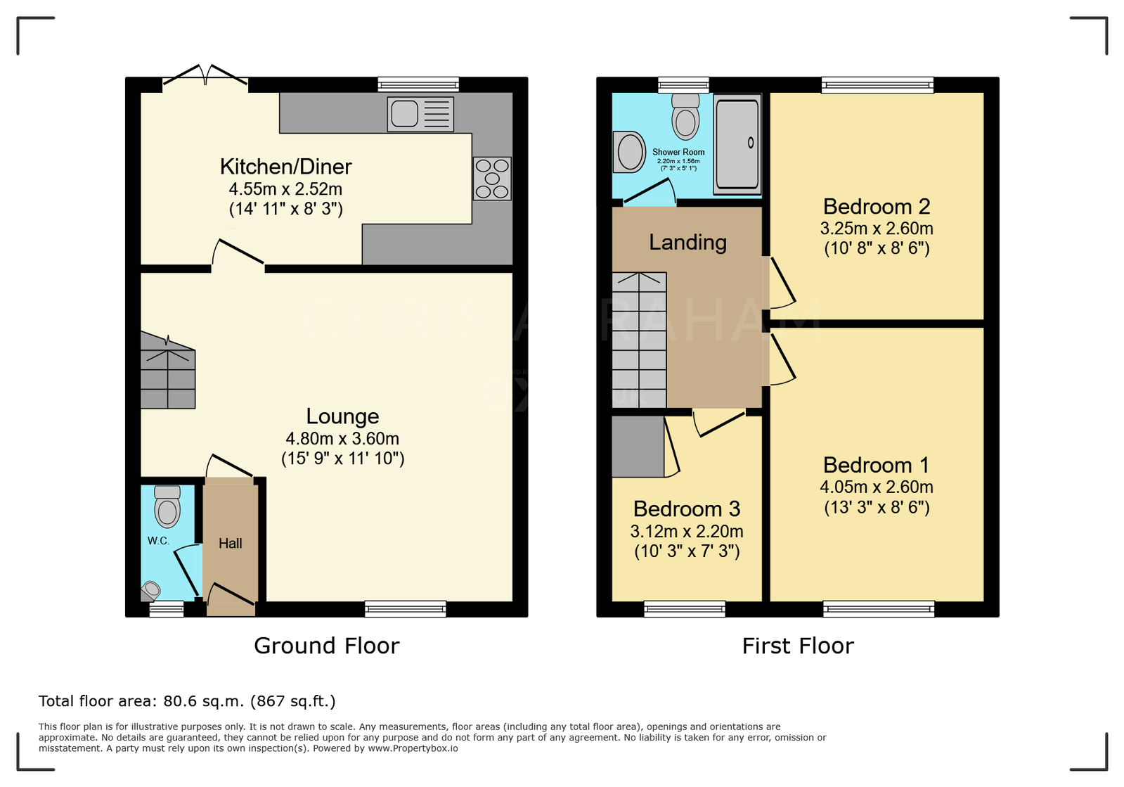 95, Abbottsmoor, Port Talbot floorplan