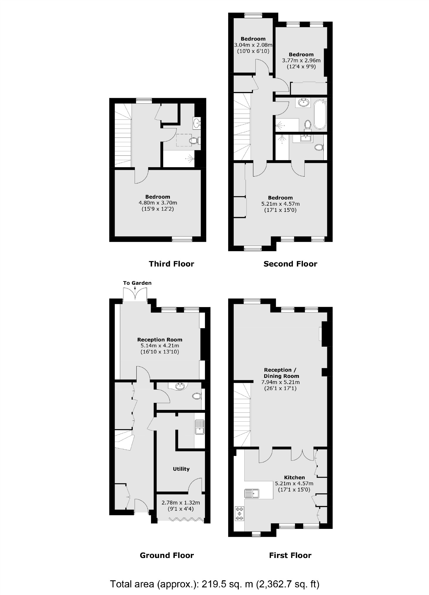 29, Langdon Park, Teddington floorplan