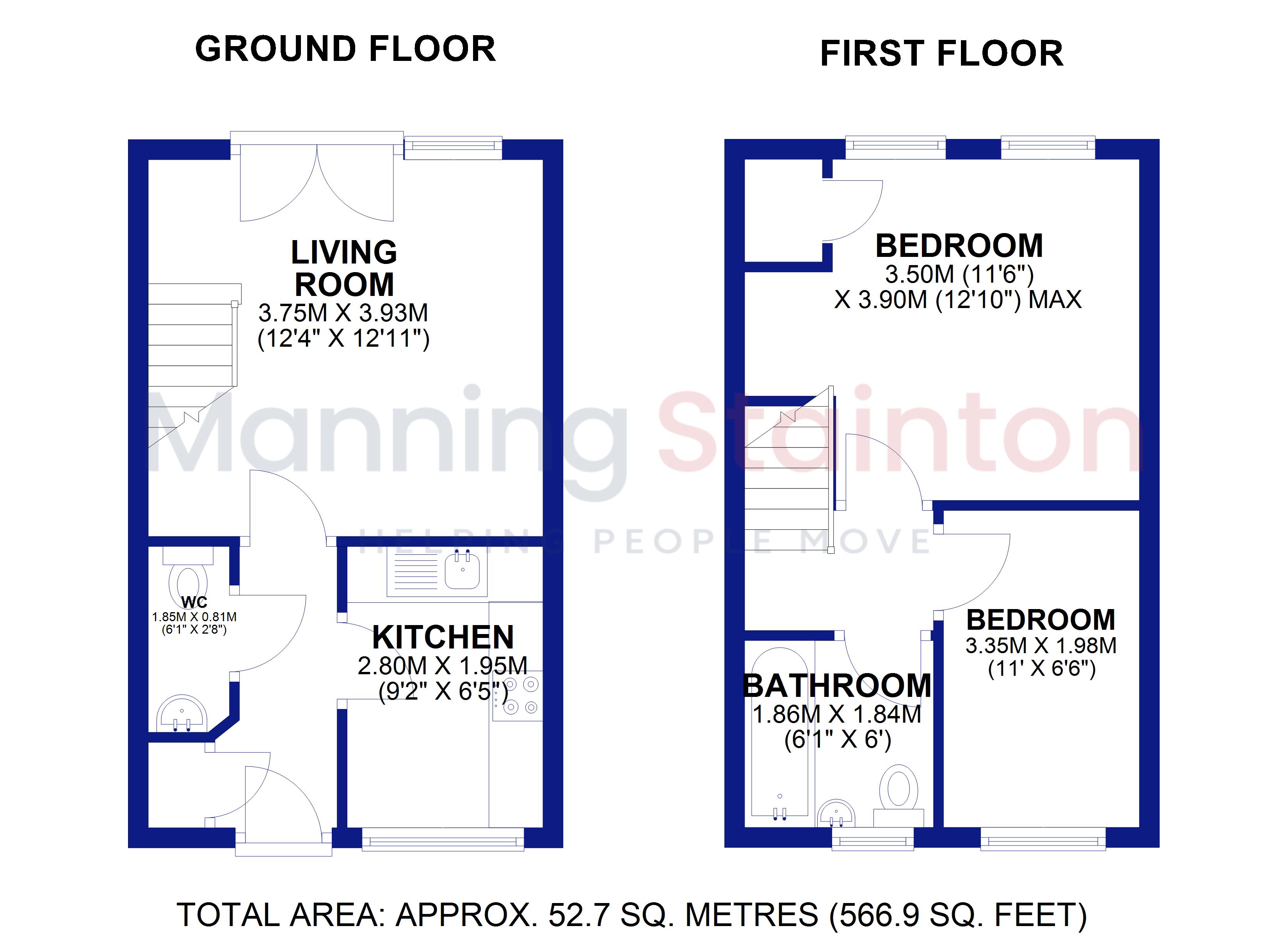 30, Oxclose Road, Wetherby floorplan