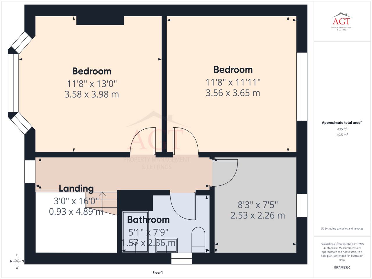 310, Oundle Road, Oundle Road floorplan