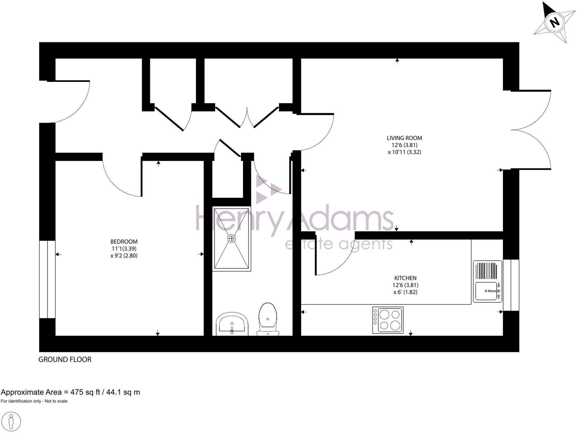 9 The Willows, Manor Farm Court, Chichester floorplan