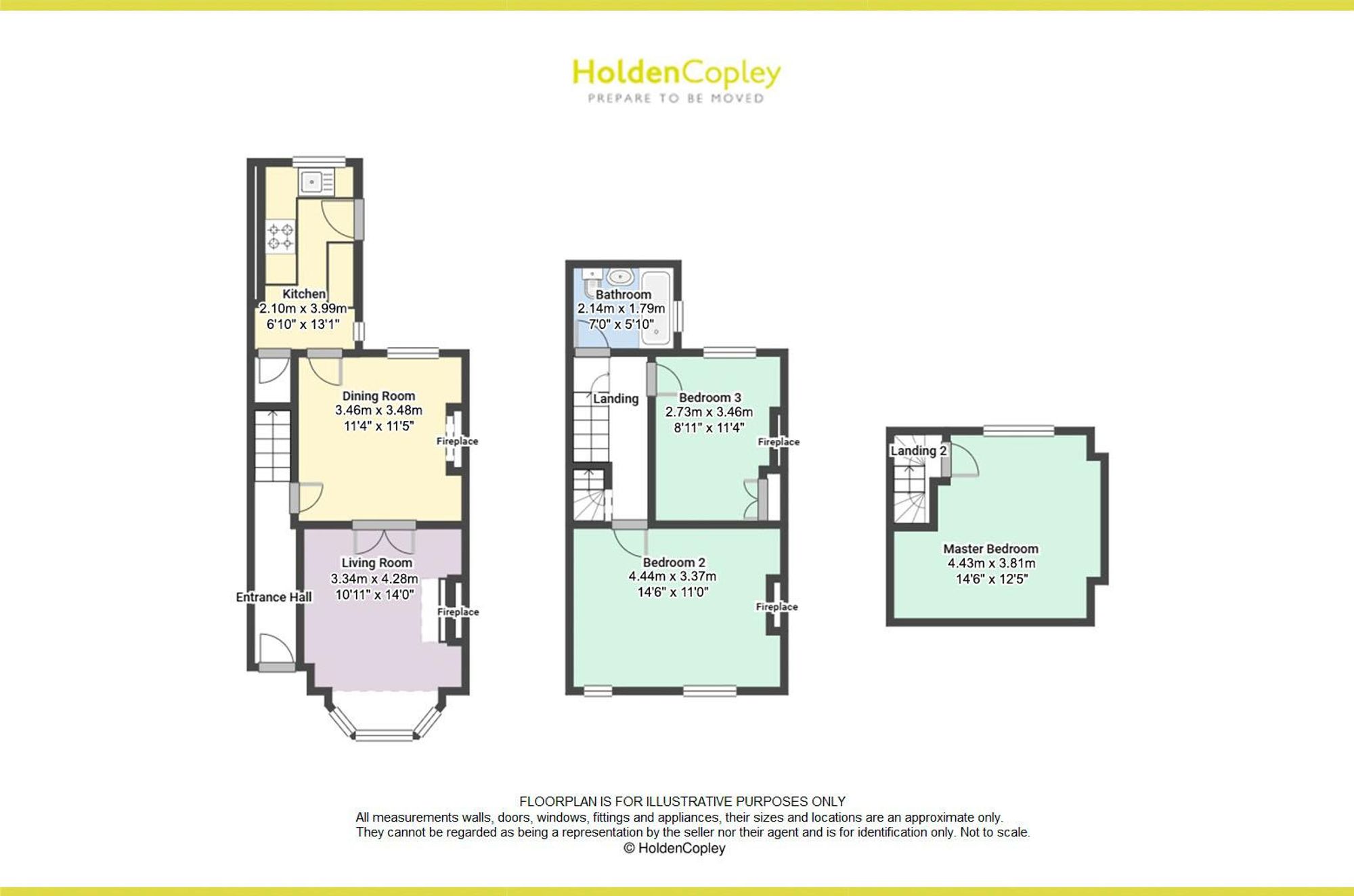 14 Crossman Street, Nottingham floorplan