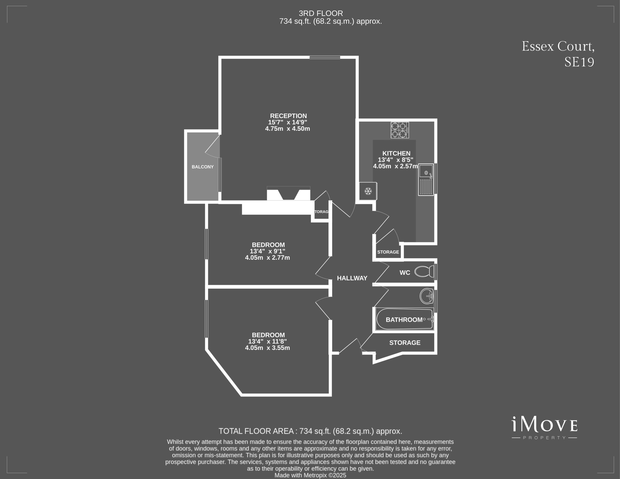 Room 1, 13, Essex Court, London floorplan