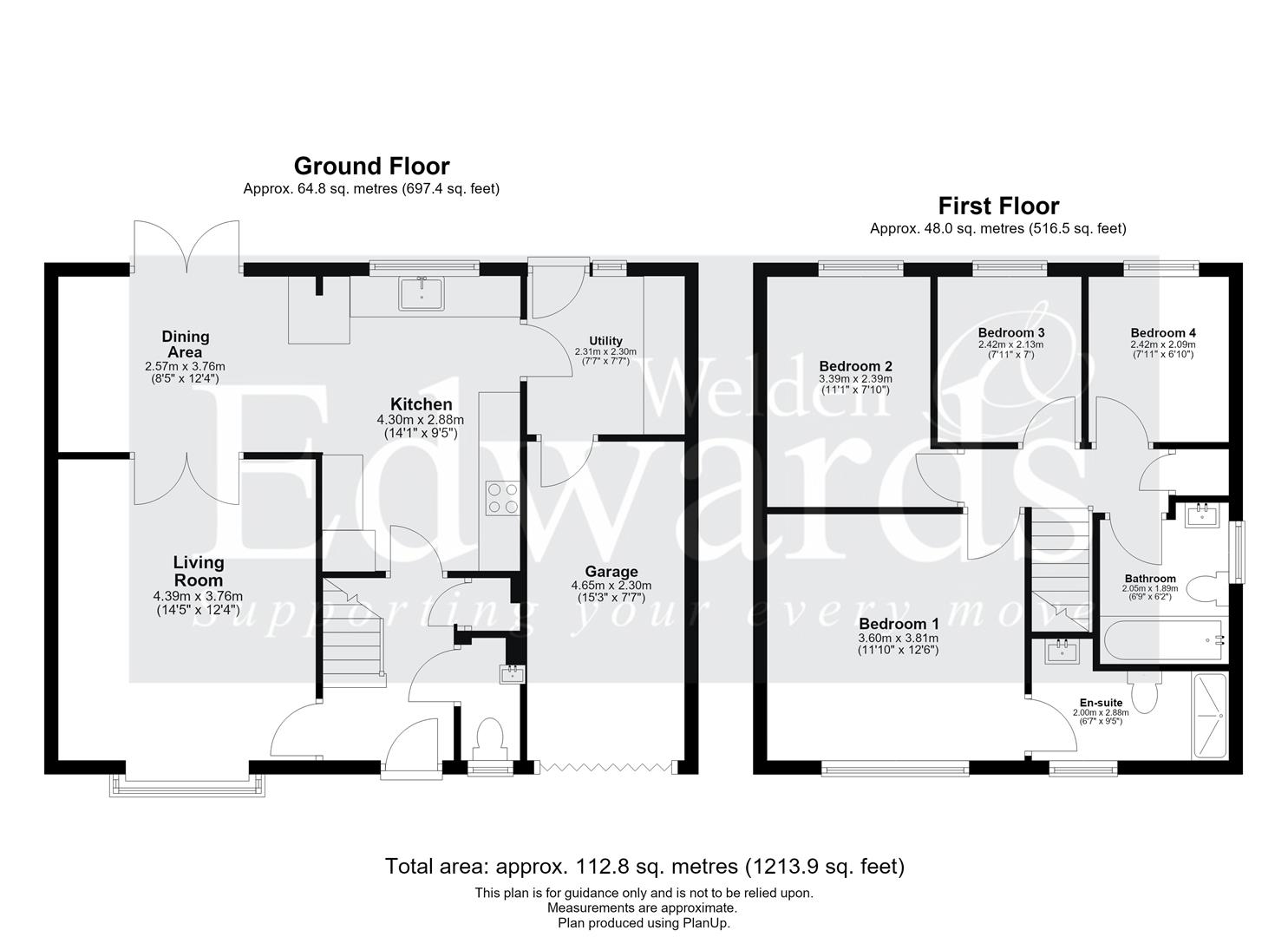 3, Marguerite Road, Tiverton floorplan
