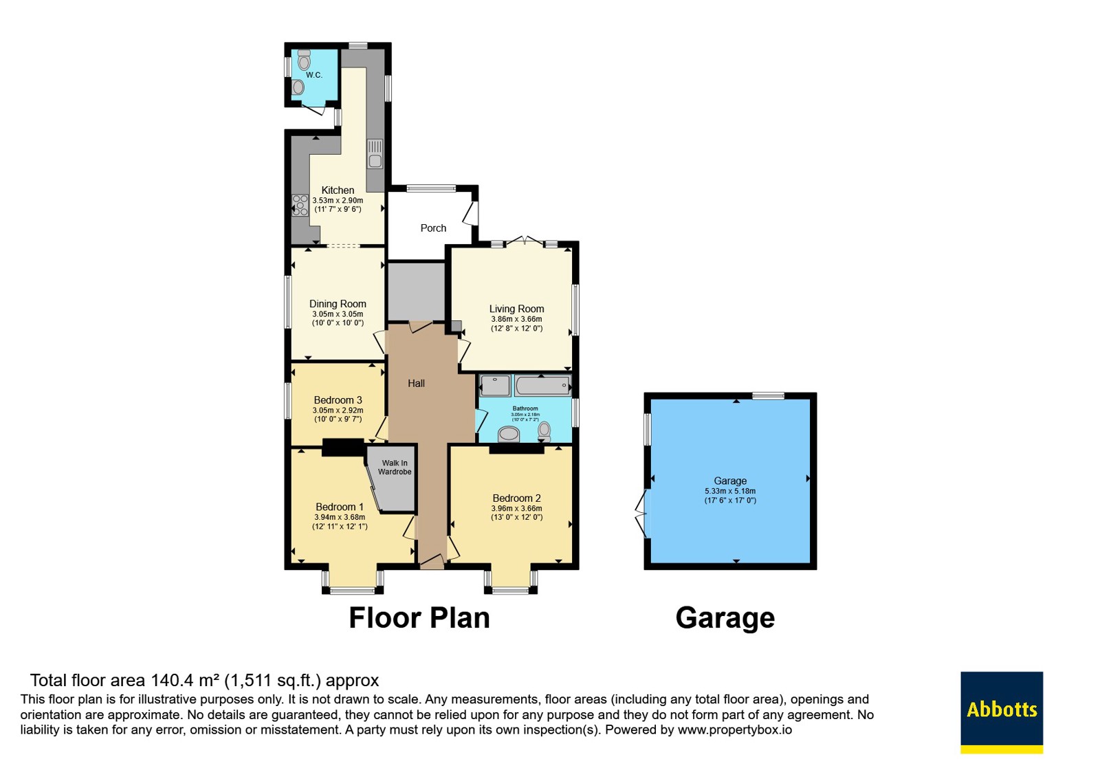 14, Worlington Road, Bury St. Edmunds floorplan