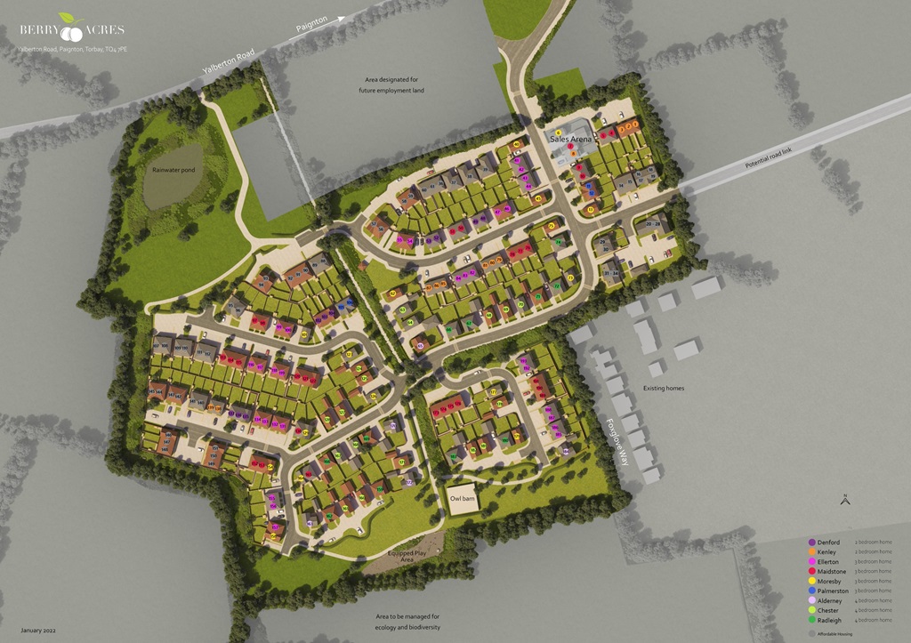 "Chester" at Yalberton Road, Paignton TQ4, 4 bedroom detached house for sale 66107212