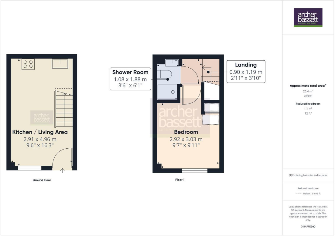 11 Bath Street Mews,, Bath Street,, Rugby floorplan