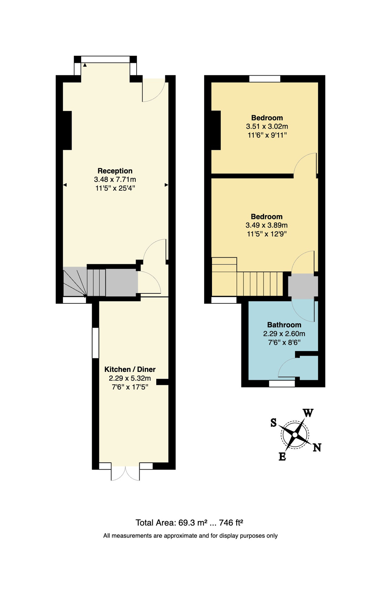 45 Regent Street, Whitstable floorplan