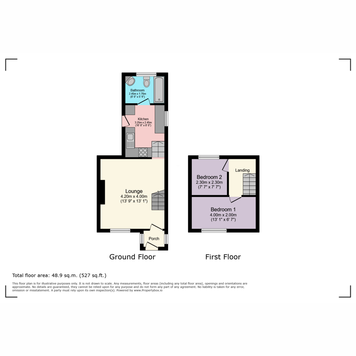 3 Bron Haul Cottages, Lon Ganol, Menai Bridge floorplan
