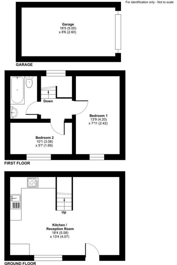 First & Last Cottages,3, Sandwich Road, Canterbury floorplan