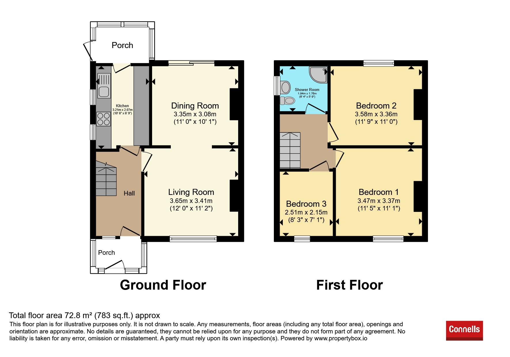 47, Underlane, Plymouth floorplan