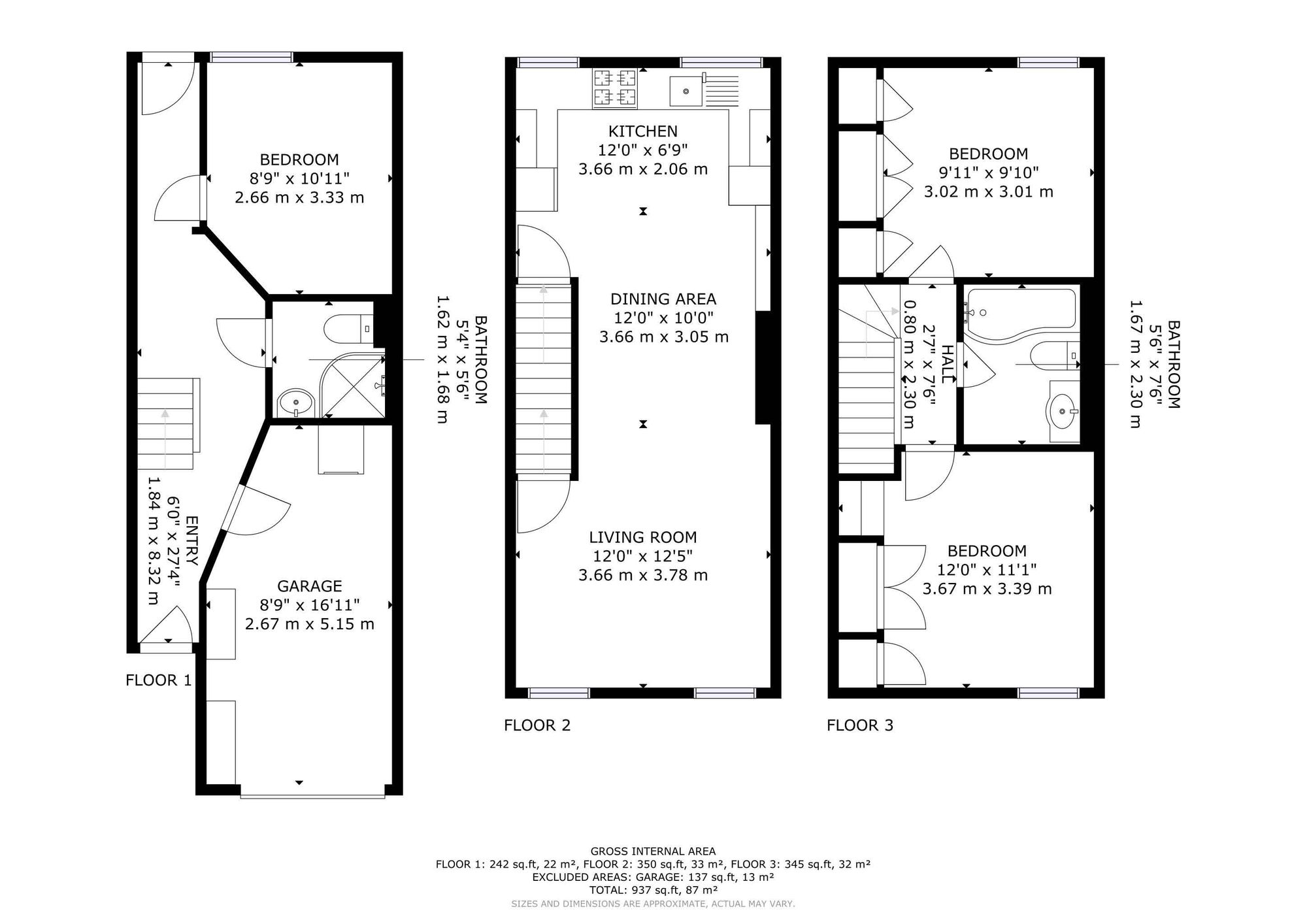 6 Harefields, Oxford floorplan