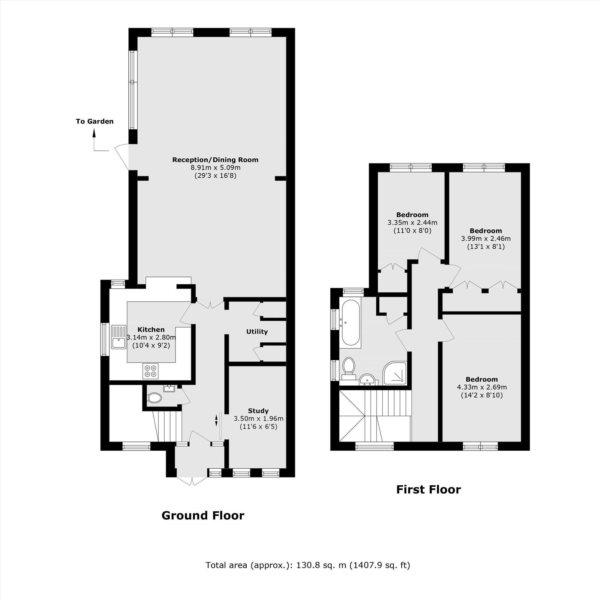 40, Varna Road, Hampton floorplan