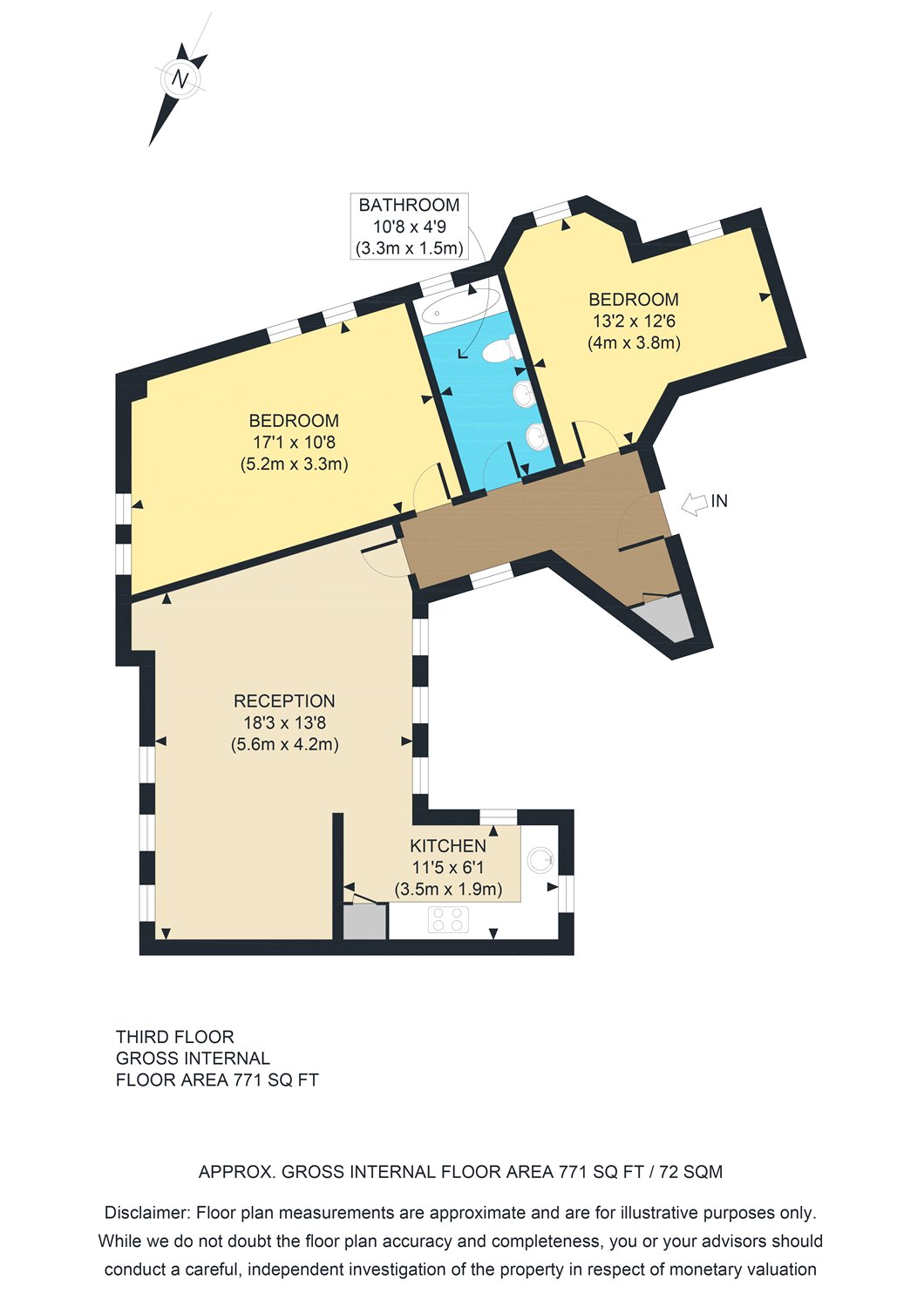 2 Bedrooms Flat for sale in Mission Building, 747 Commercial Road, London E14
