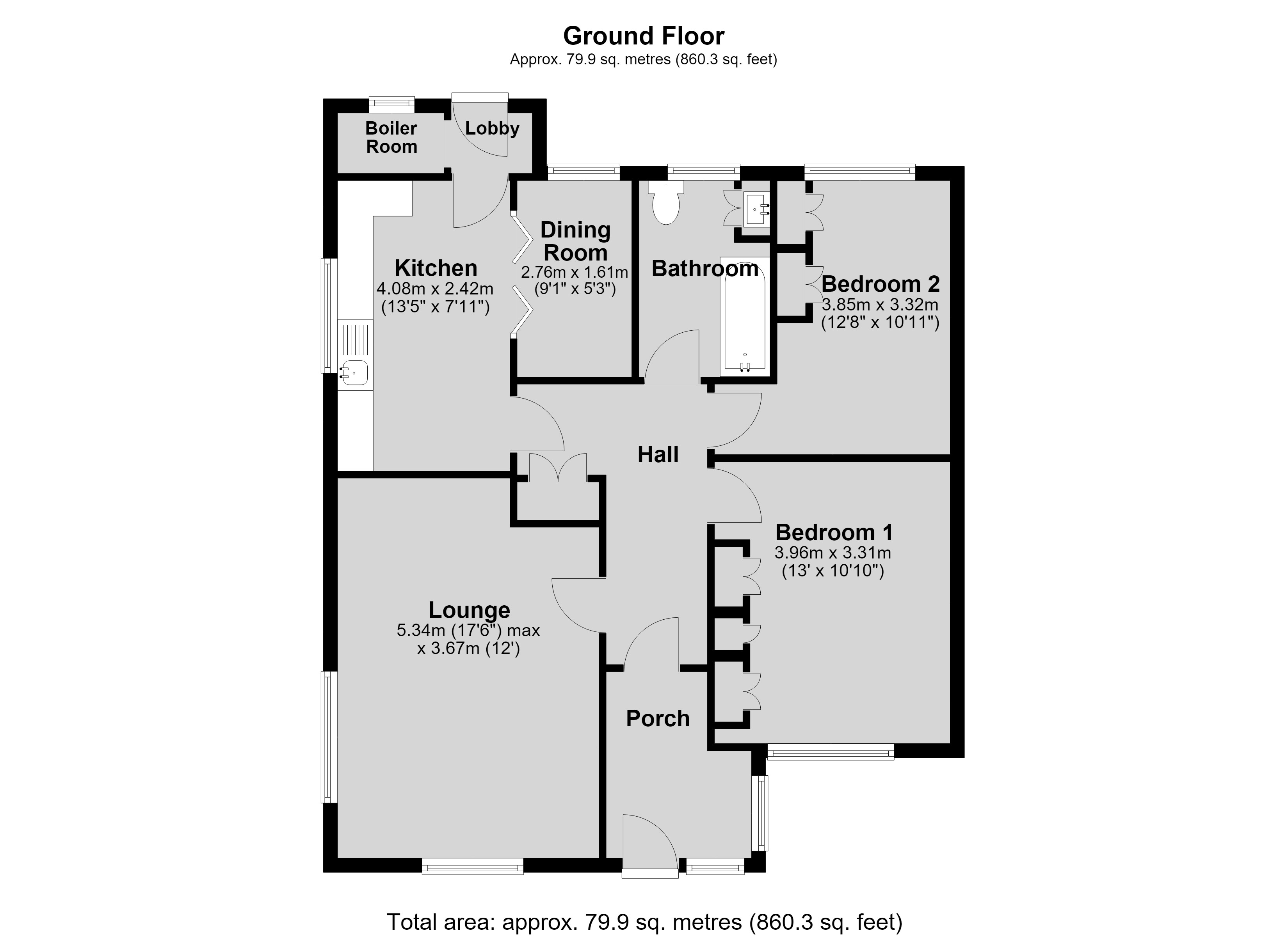 17, Vanwall Drive, Lincoln floorplan