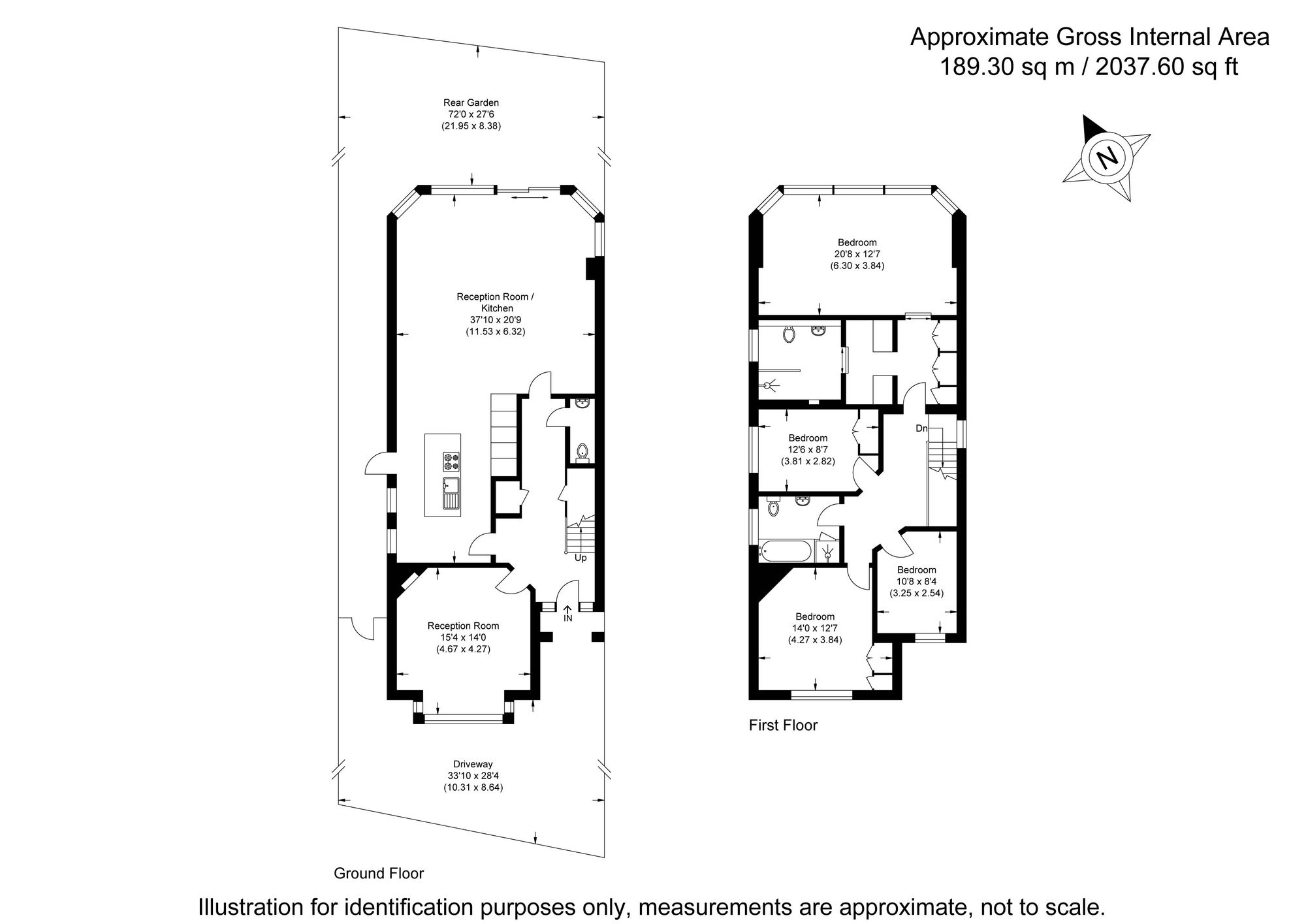35 Queens Drive, Thames Ditton floorplan