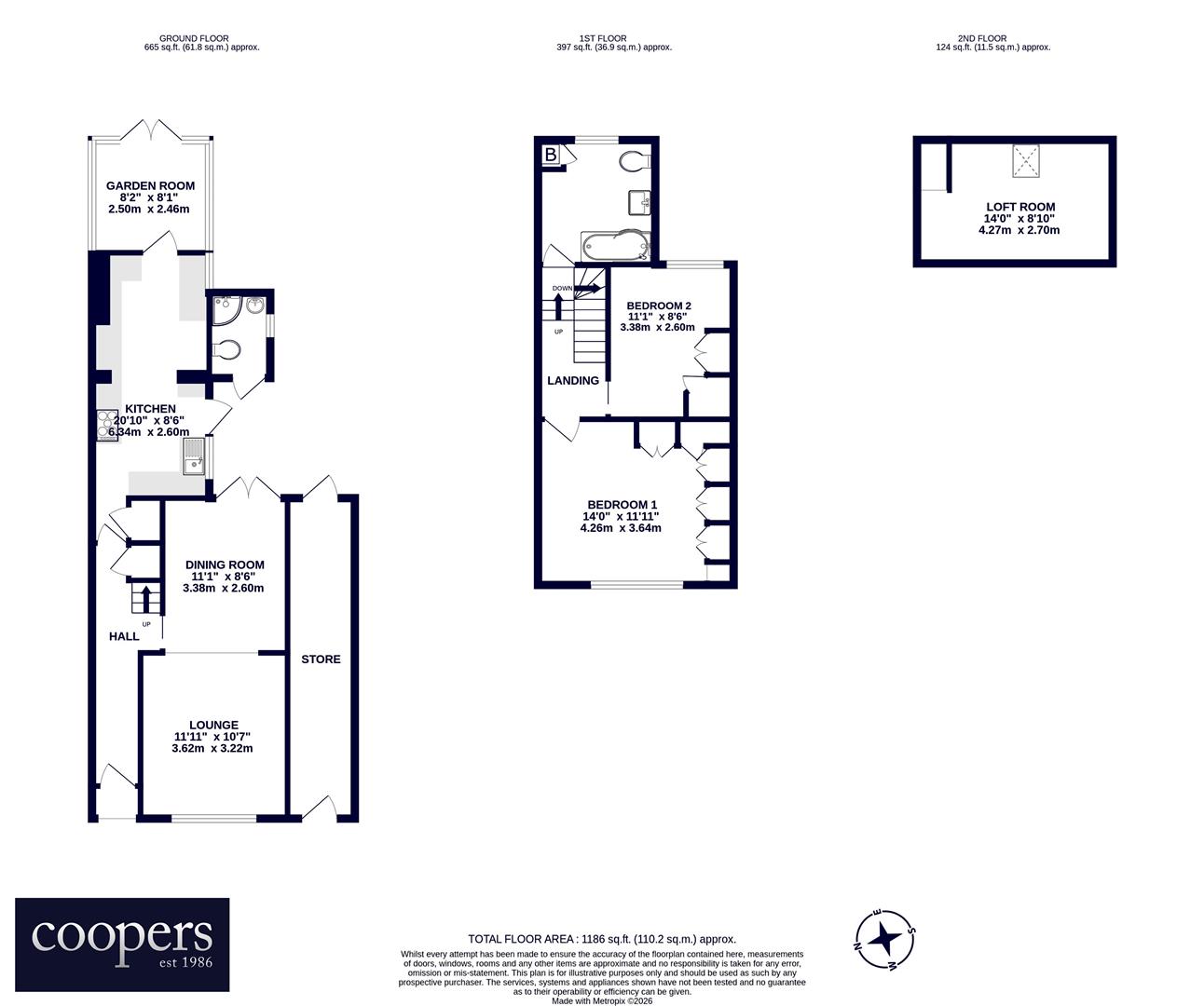 17, Charles Street, Hillingdon floorplan