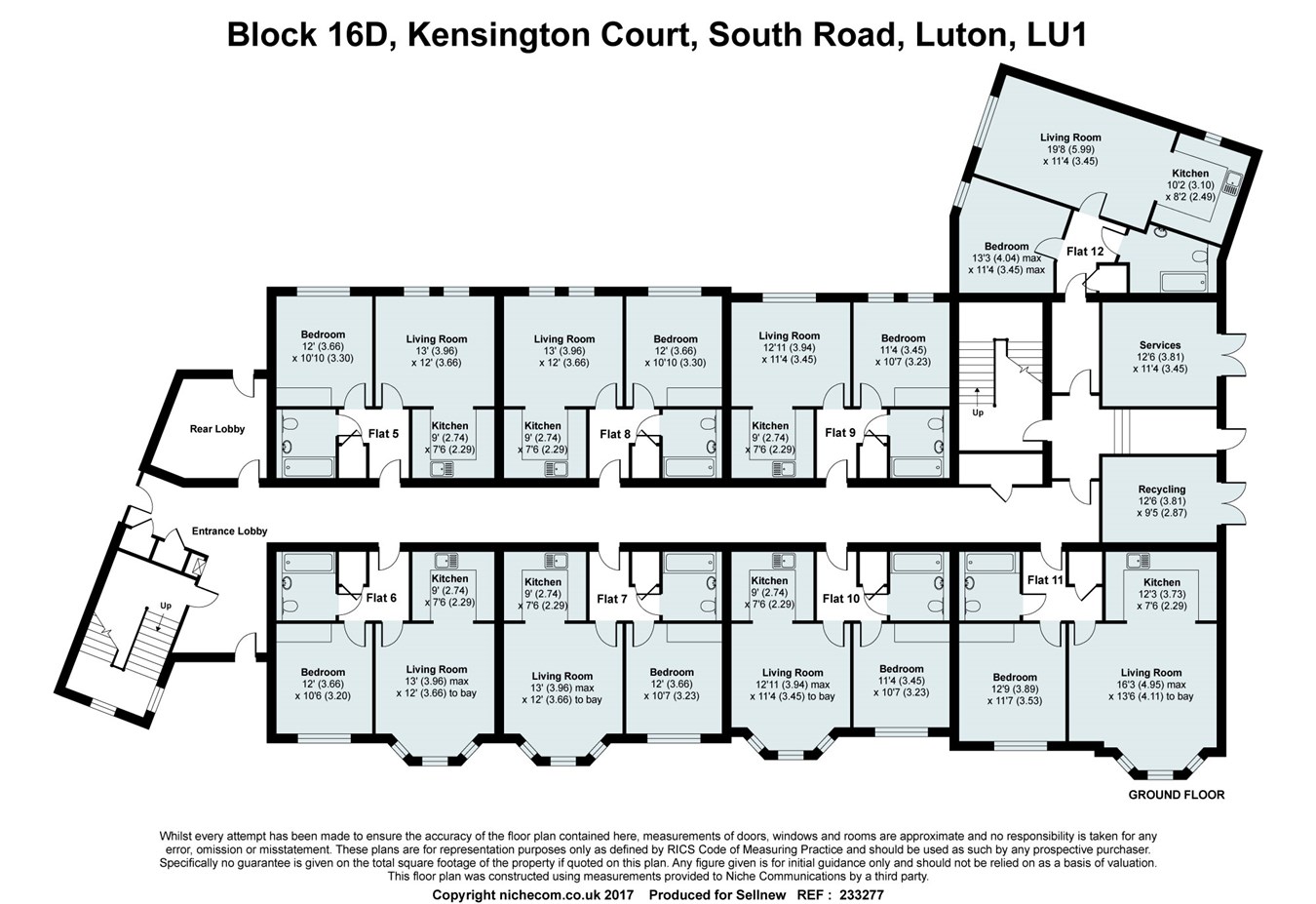 1 Bedrooms Flat for sale in South Road, Luton LU1