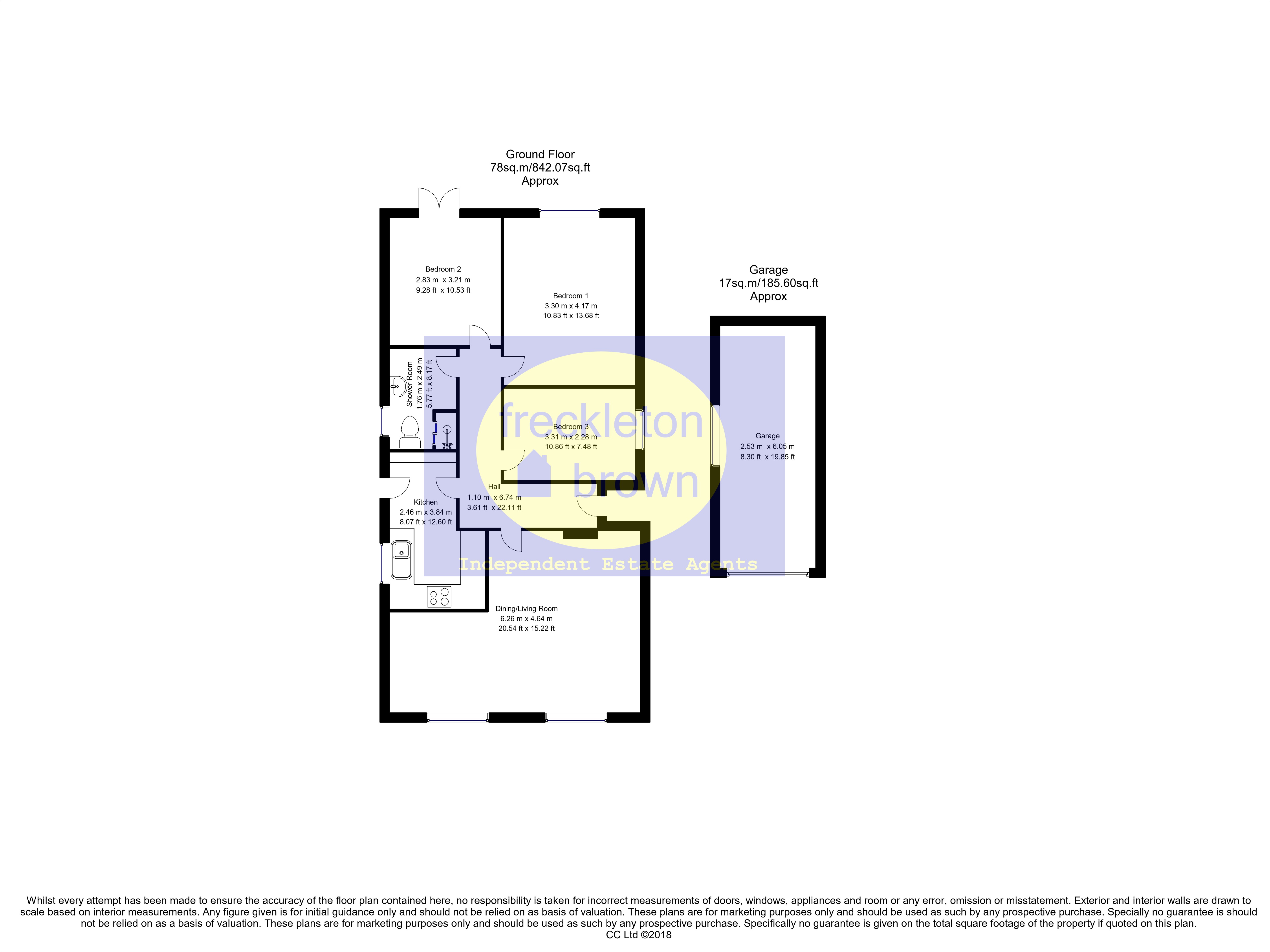 12, Mayflower Road, Nottingham floorplan