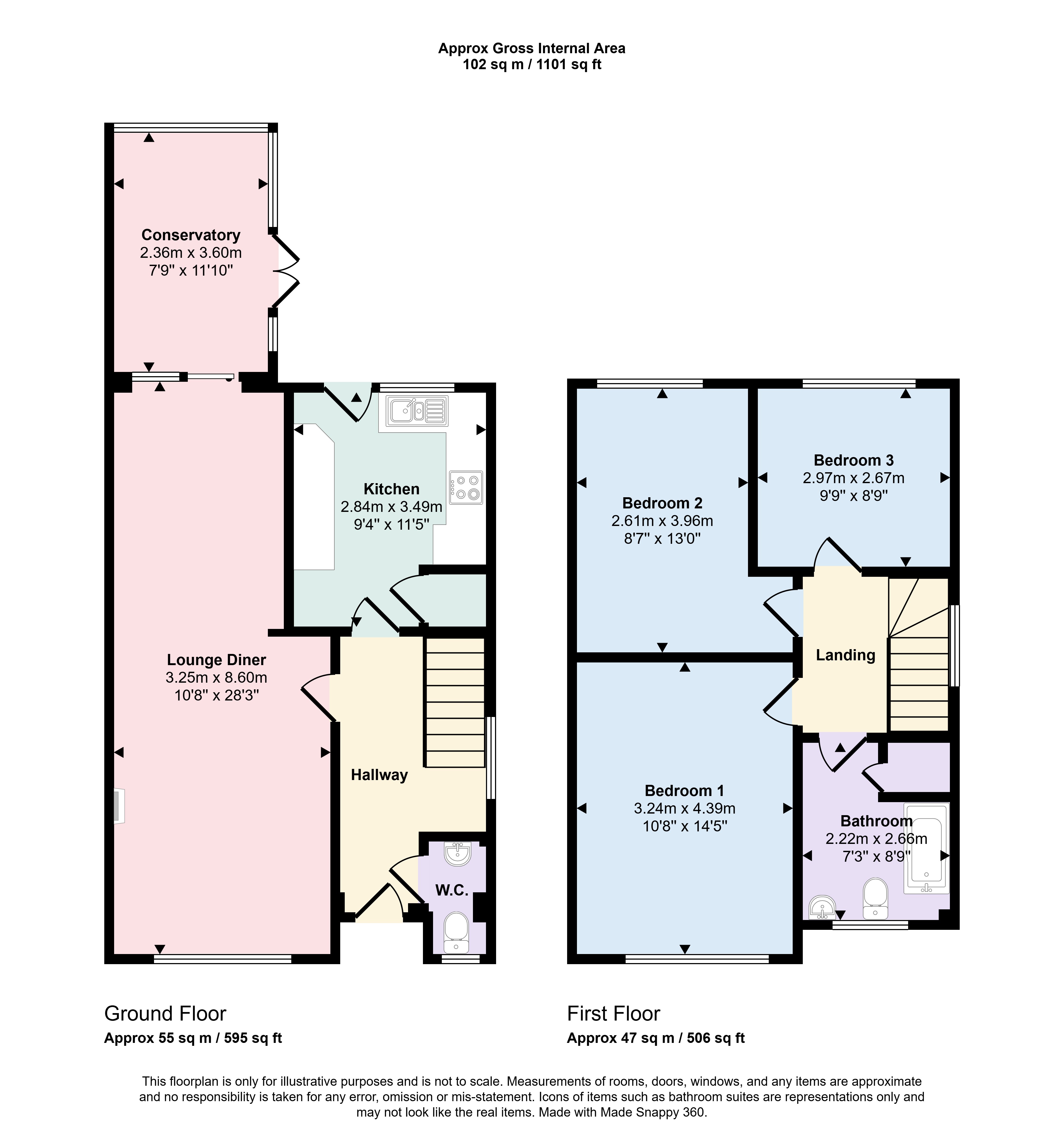 30, Erw Non, Llanelli floorplan