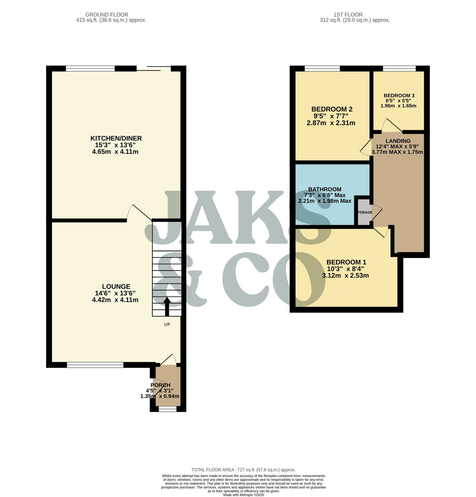 665a, Burnage Lane, Manchester floorplan