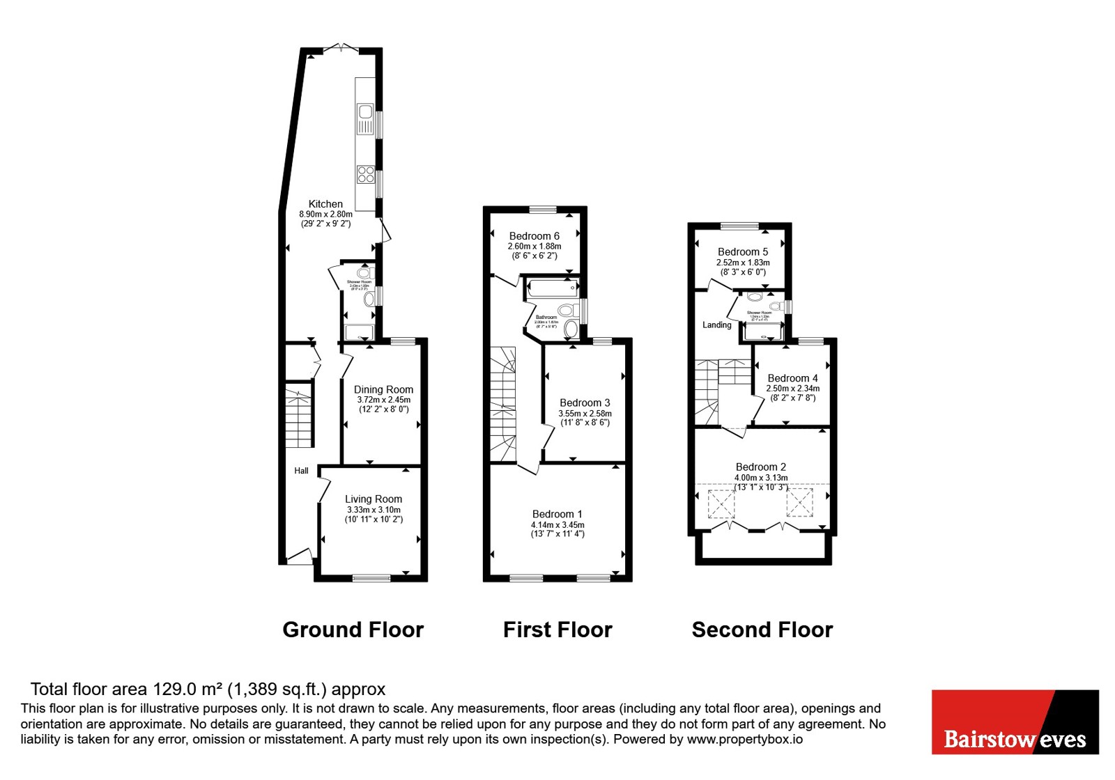 81, Erskine Road, Walthamstow floorplan