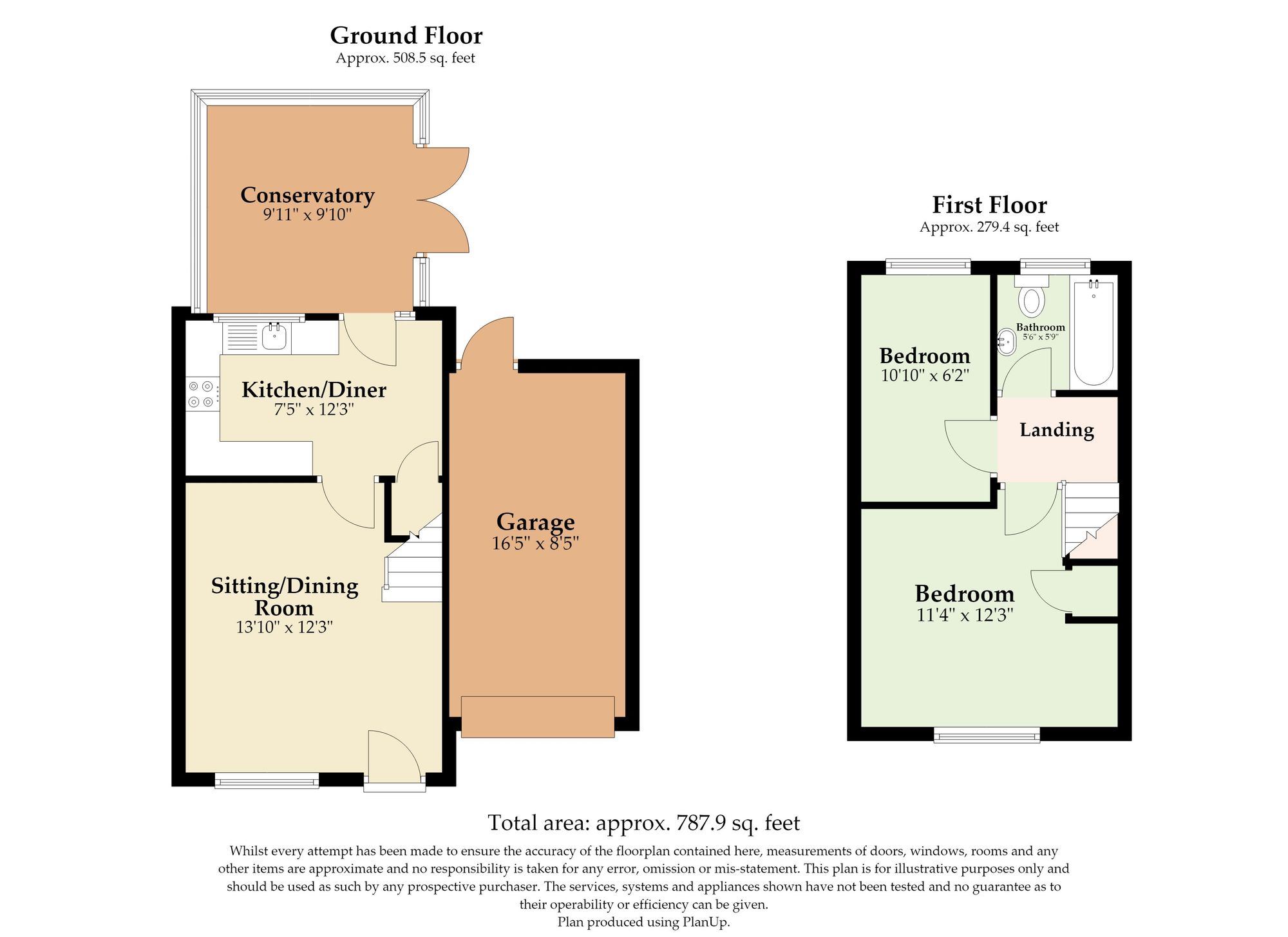 21 Laud Close, Norwich floorplan
