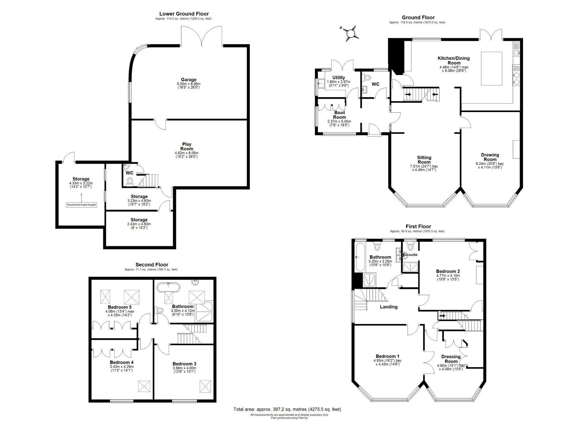 2 Harlow Moor Road, Harrogate floorplan