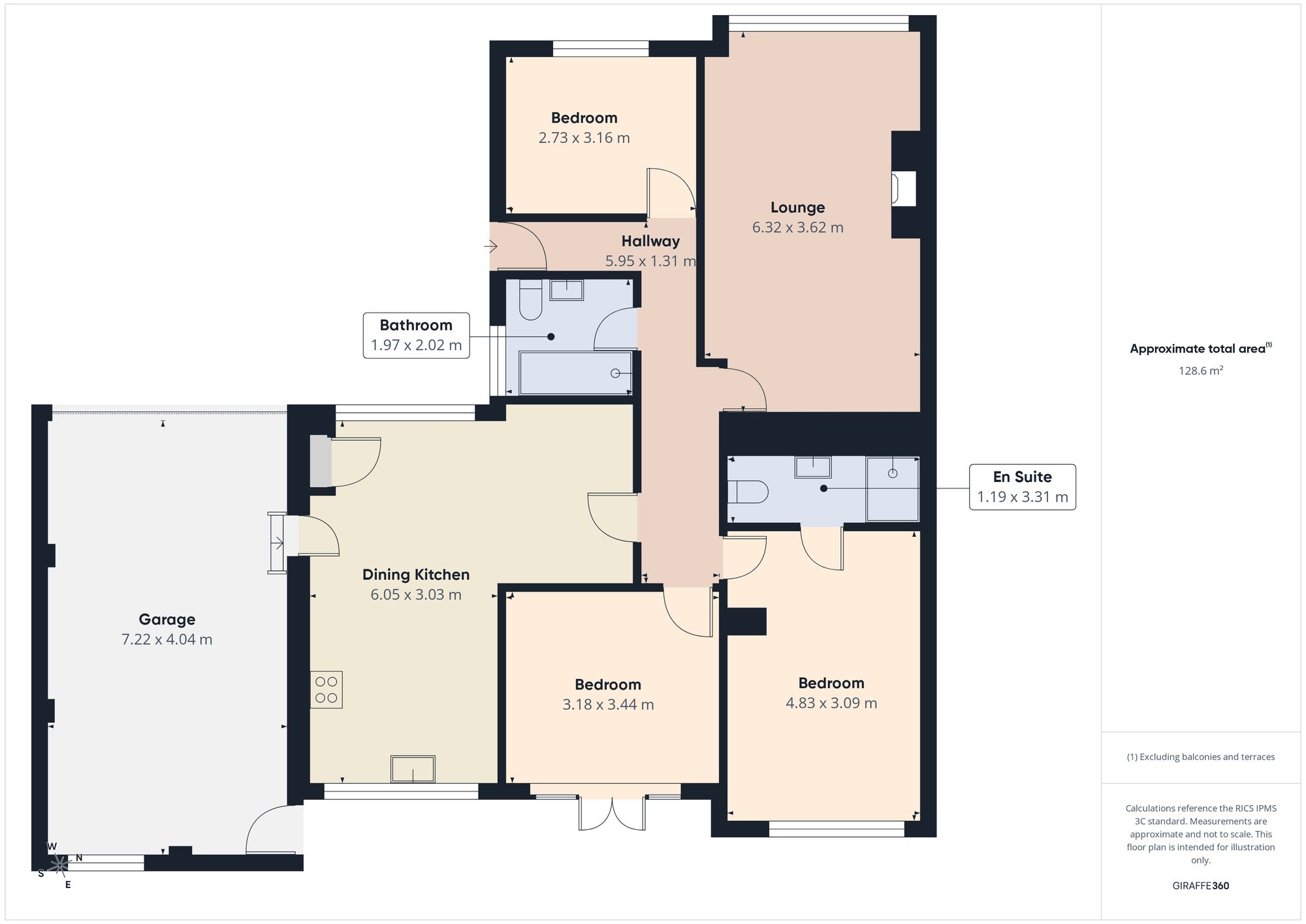 2 Dissington Place, Newcastle Upon Tyne floorplan