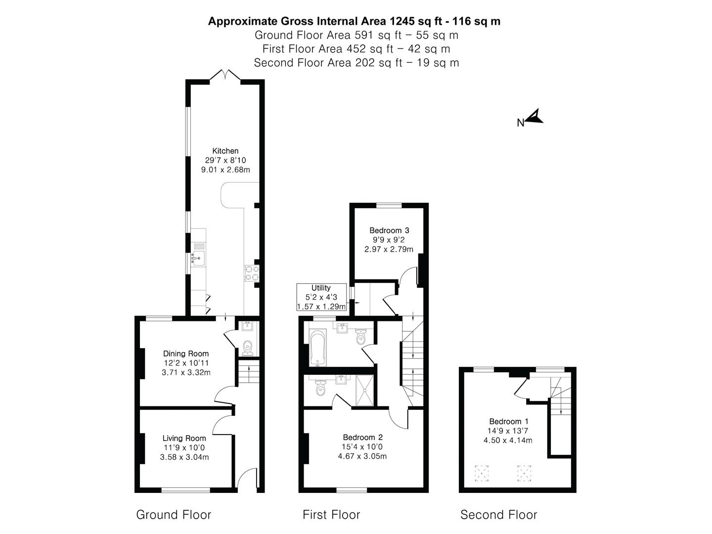 5, Hobart Road, Cambridge floorplan