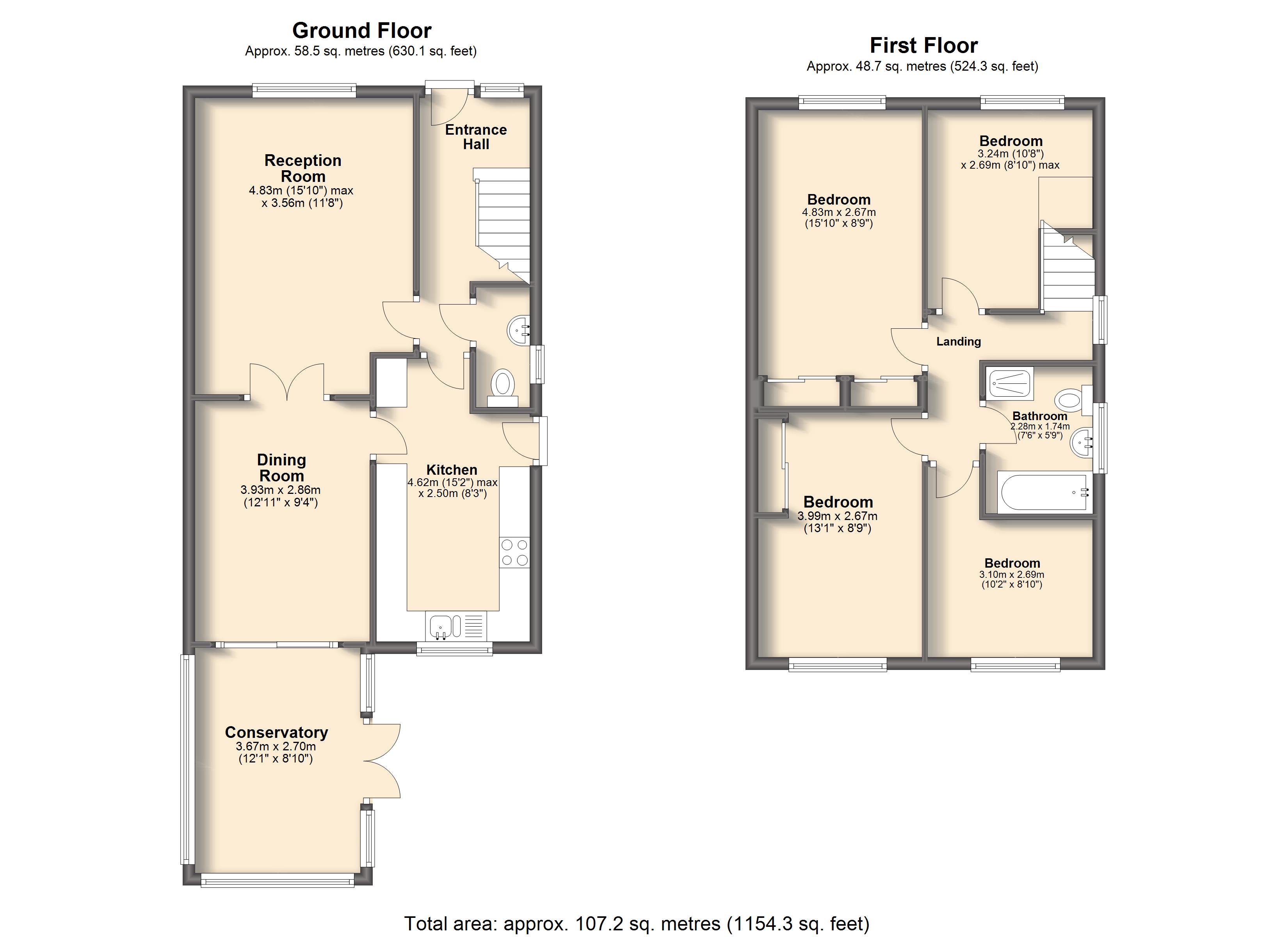 4 Bedrooms Detached house for sale in Parwich Close, Chesterfield S40