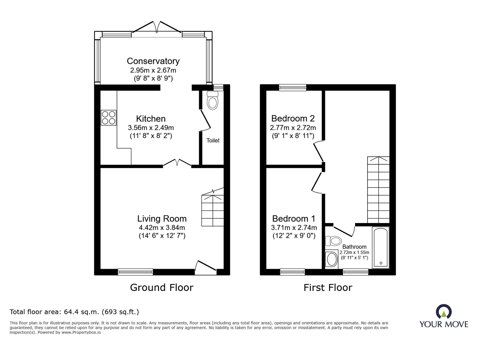 Bradford Street, East Sussex floorplan