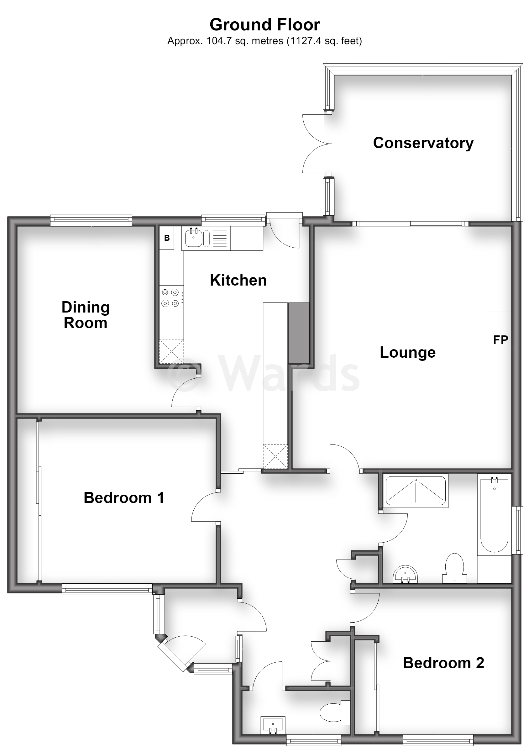 62, Millfield Road, Sevenoaks floorplan