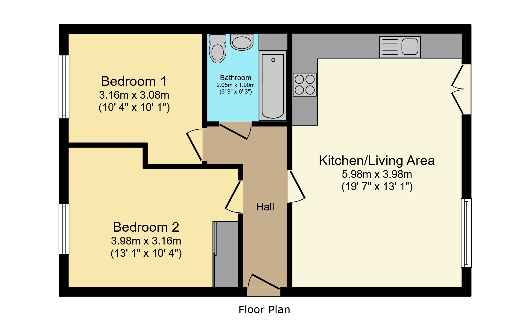 24, Fleetwood Road, Lincoln floorplan