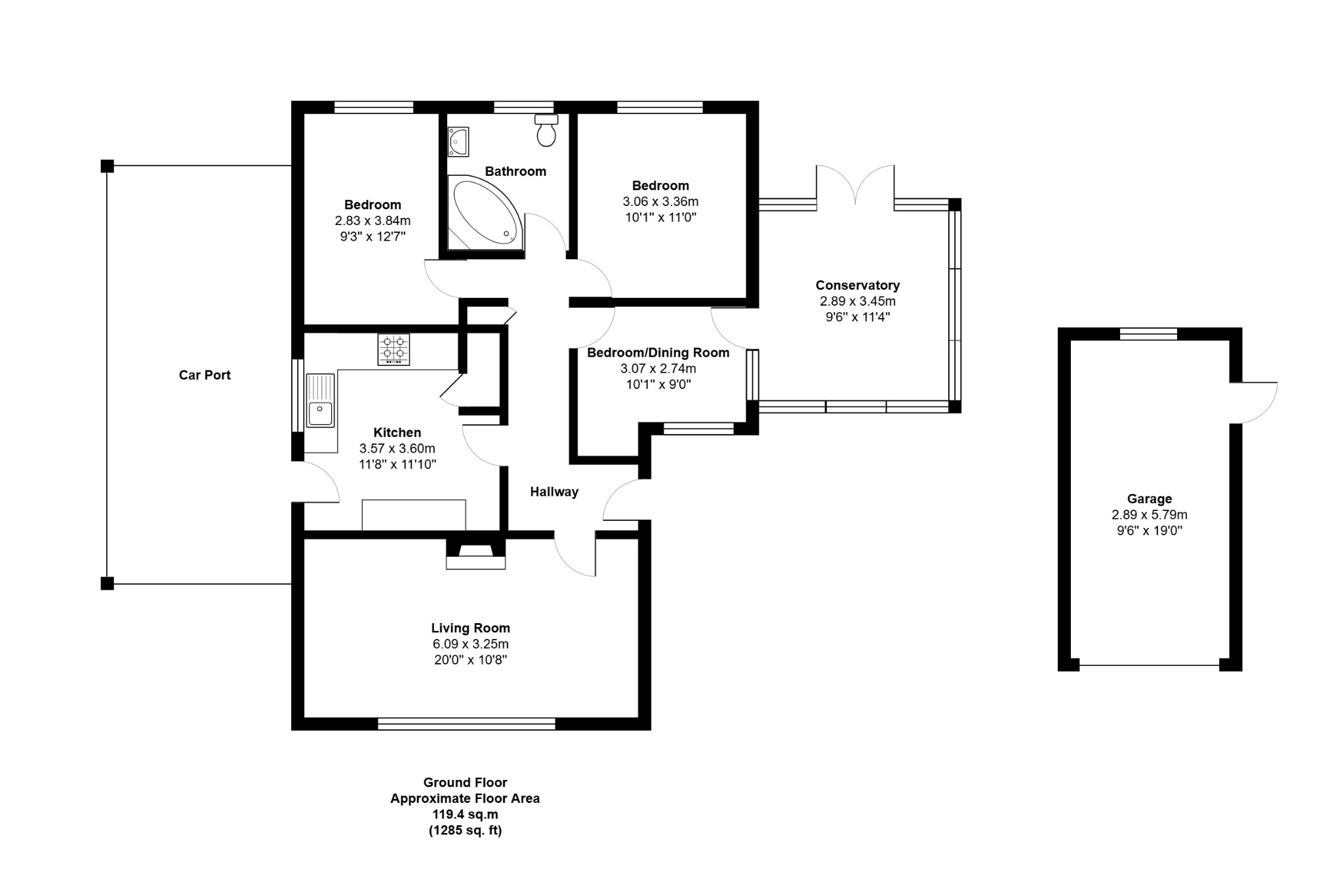 37, Rolfe Crescent, King's Lynn floorplan