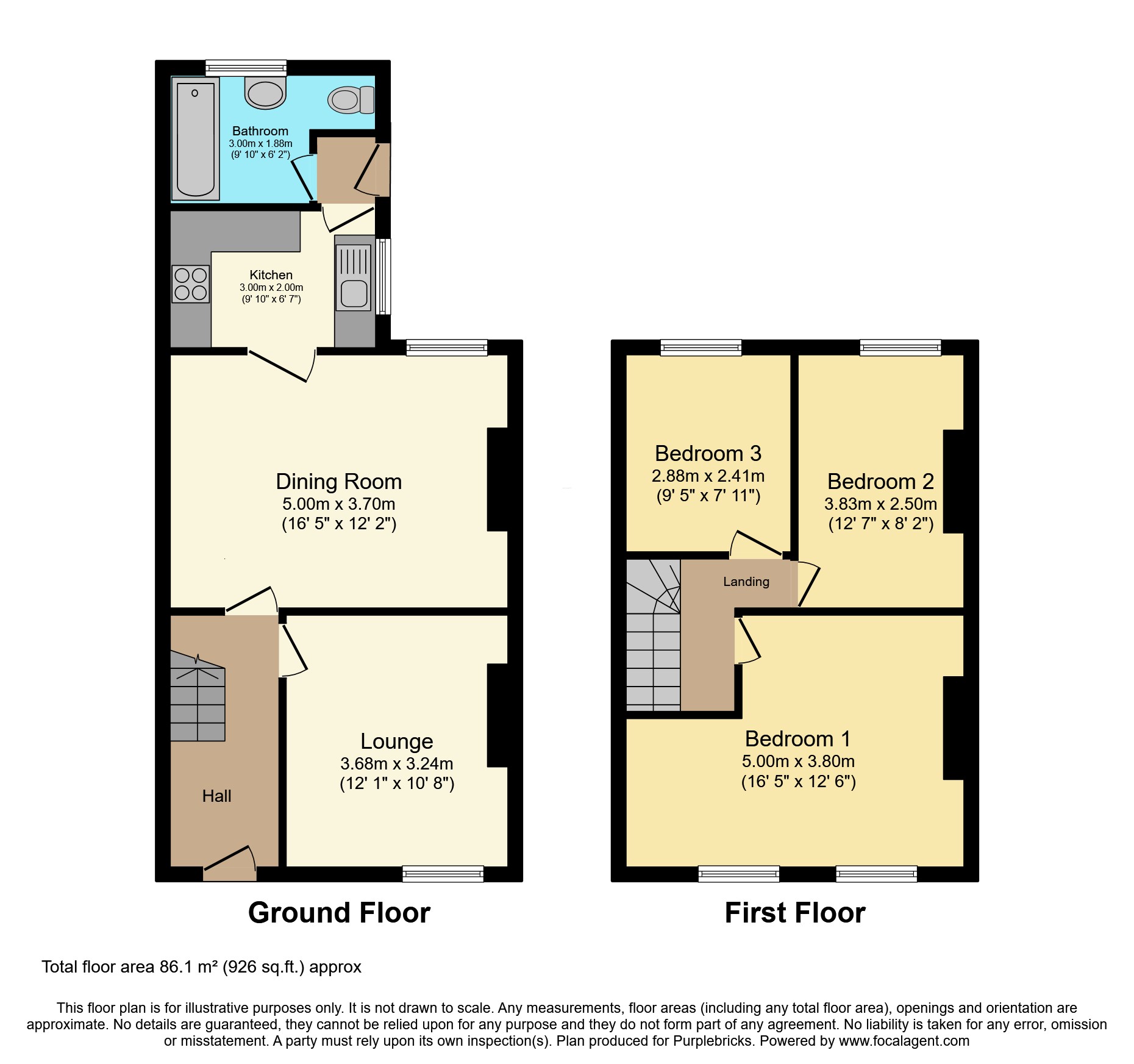 Eaton Road, Swansea, SA5 floorplan