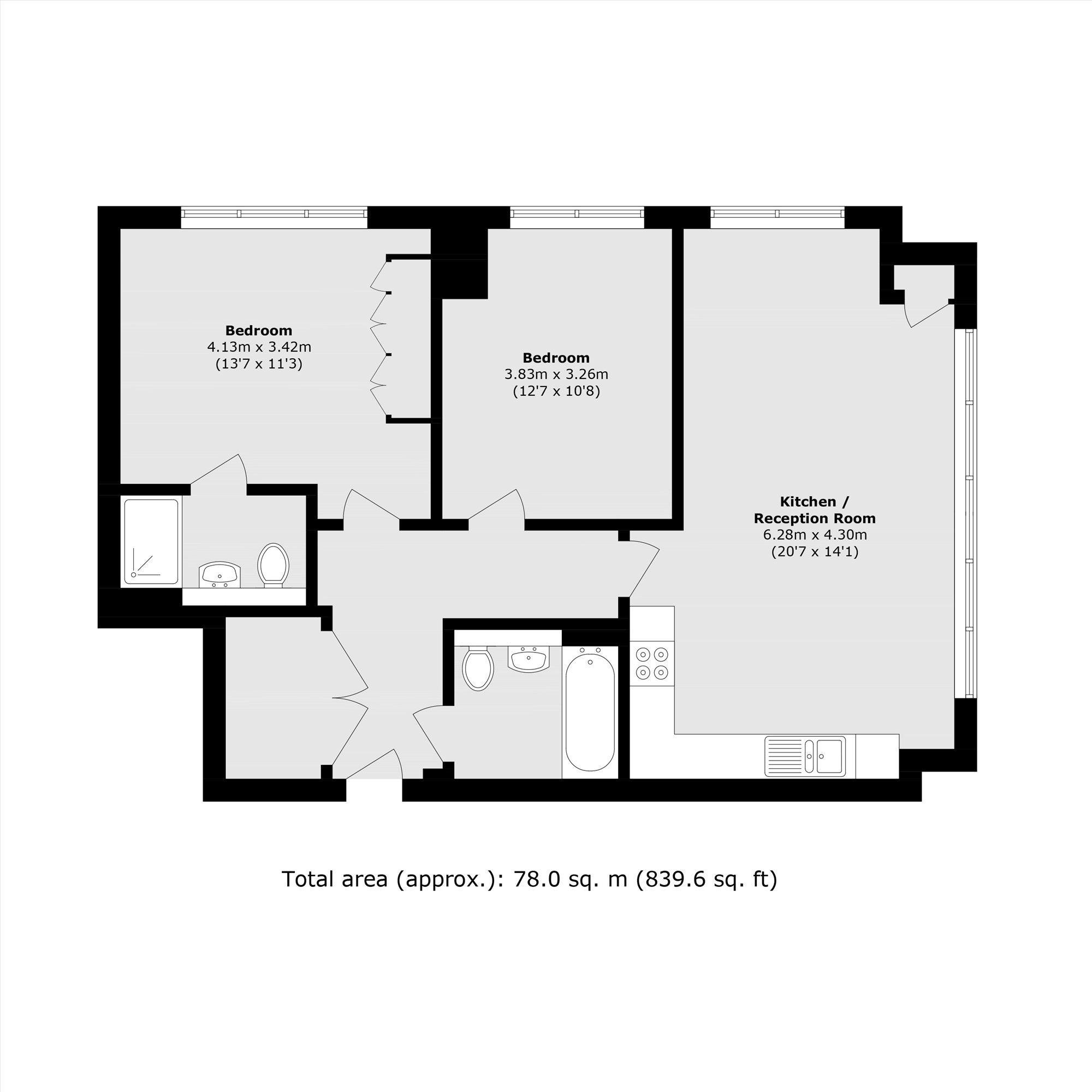 Northolt Road, Harrow floorplan