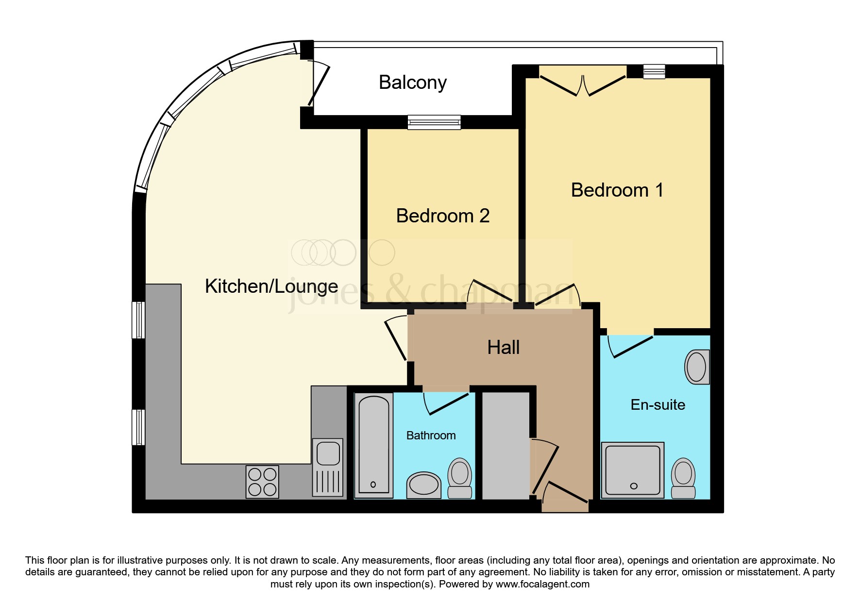 Apartment 9, The Atrium., 141, London Road, Liverpool floorplan