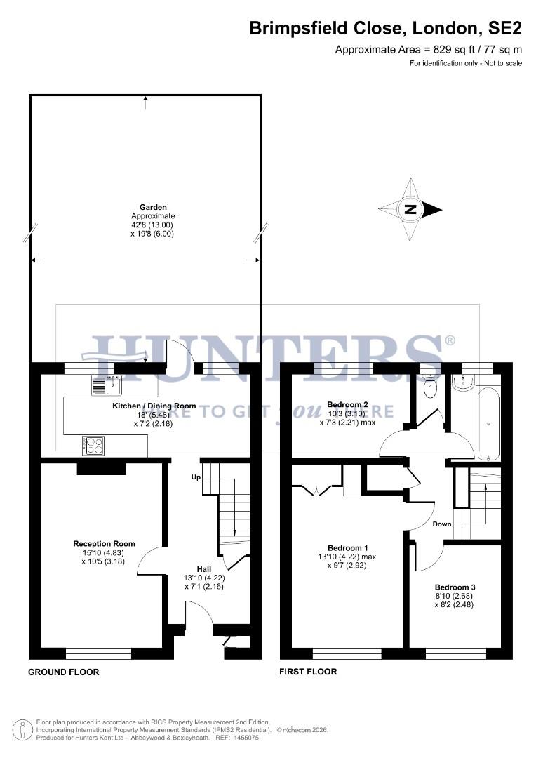 60, Brimpsfield Close, Abbey Wood floorplan