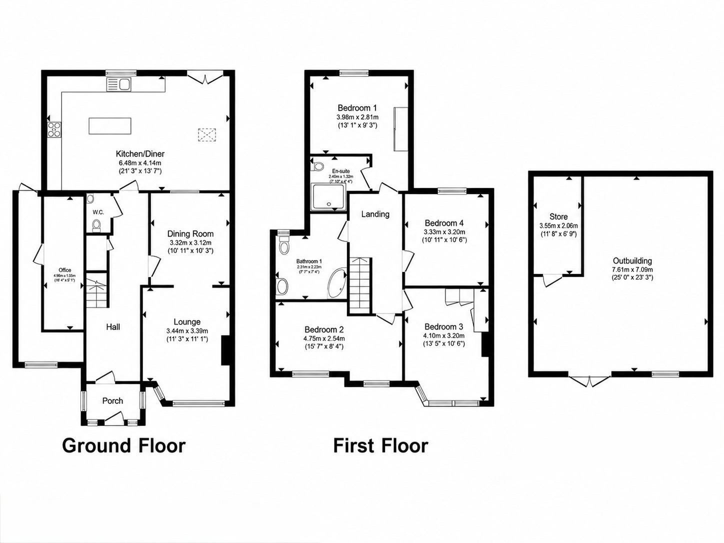 69 Burley Crest, Bristol floorplan