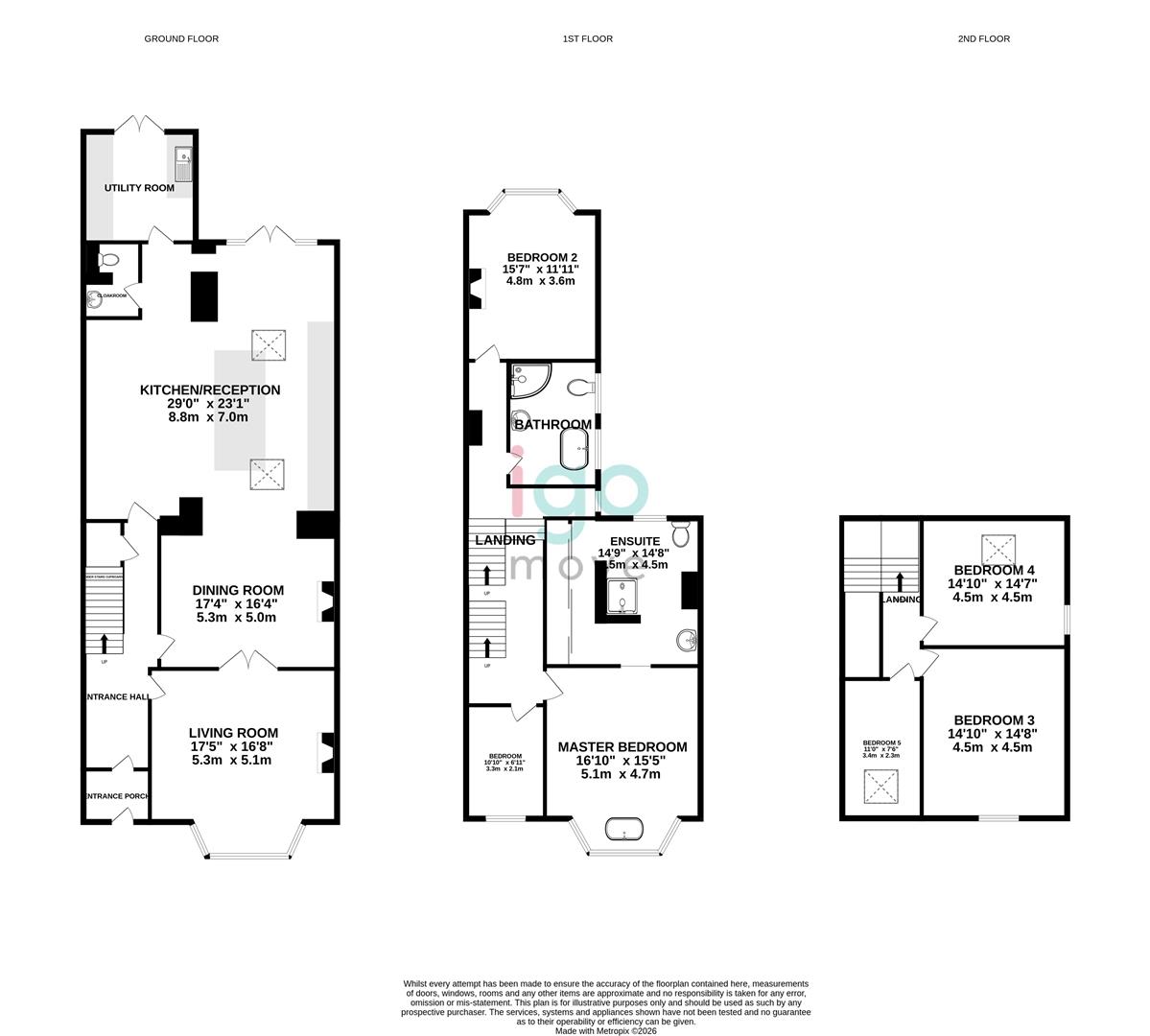 Linden Grove, Hartlepool floorplan