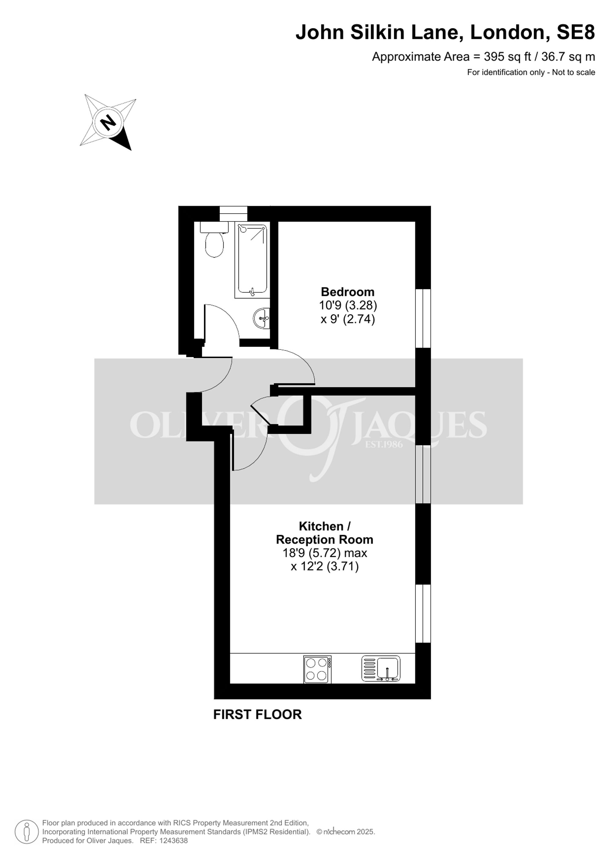 28 John Silkin Lane, London floorplan