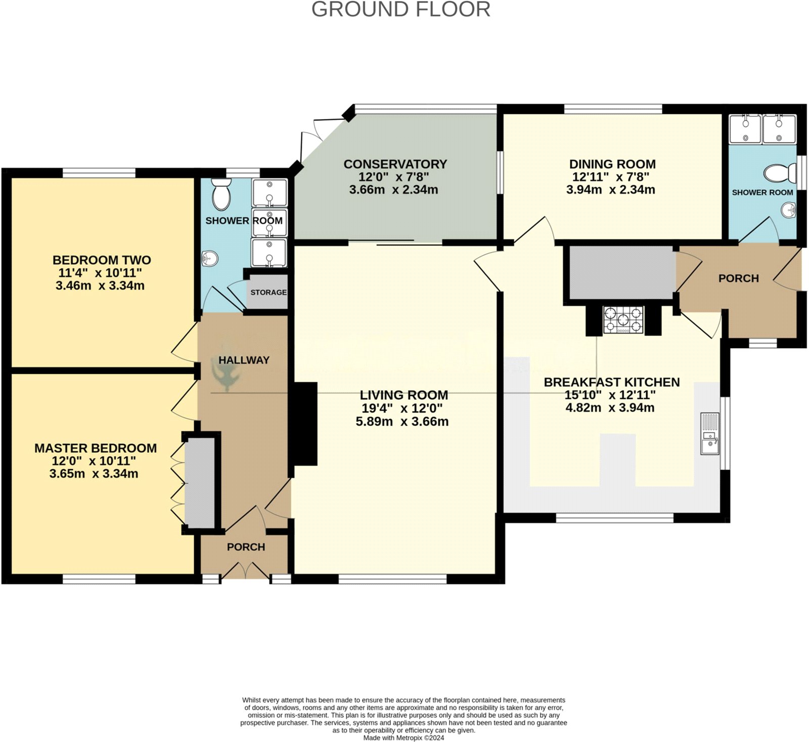 2, Steam Mill Lane, Derbyshire floorplan