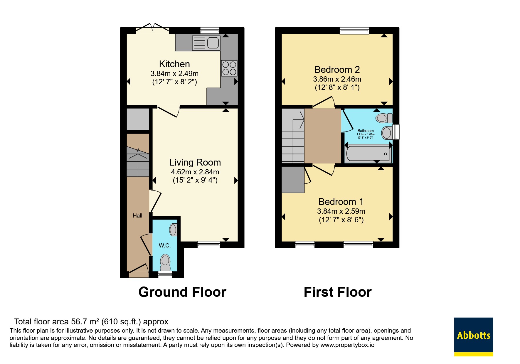 7, Huxley Mead, Norfolk floorplan