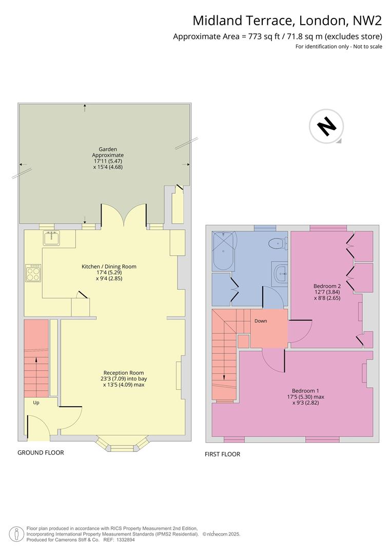 Midland Terrace, London NW2 floorplan