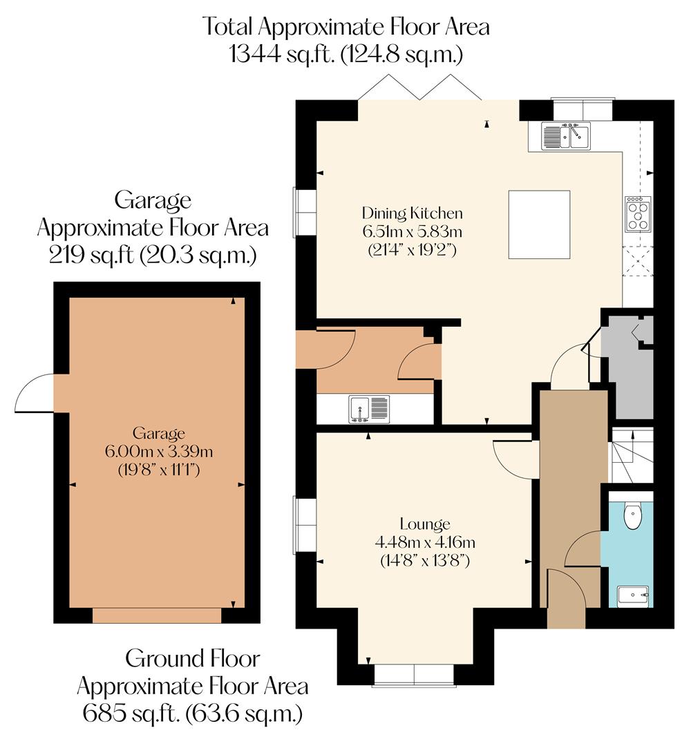 6 Brook Lane, Alfreton floorplan