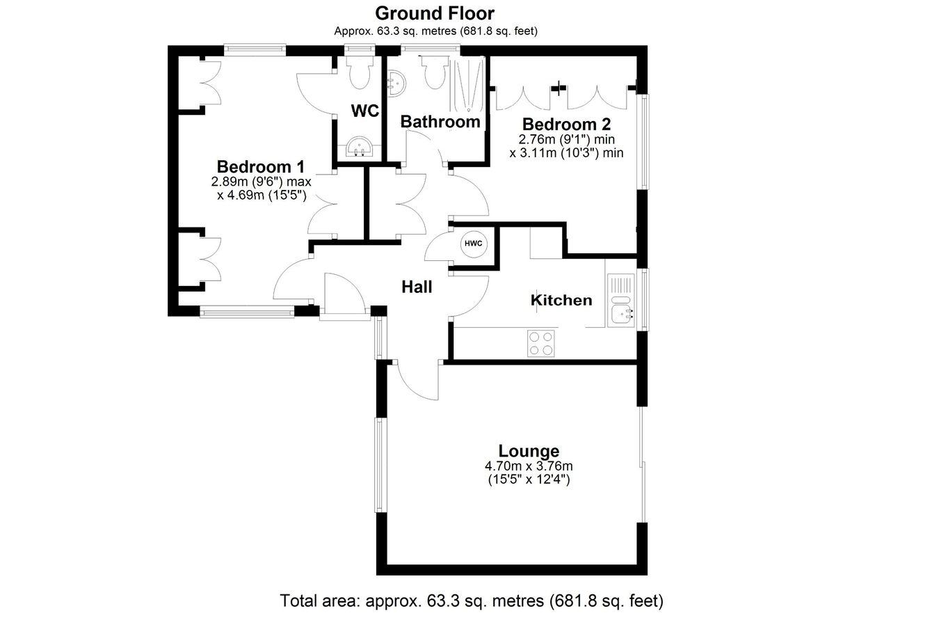 7 The Rickyard, Norton Road, Letchworth Garden City floorplan
