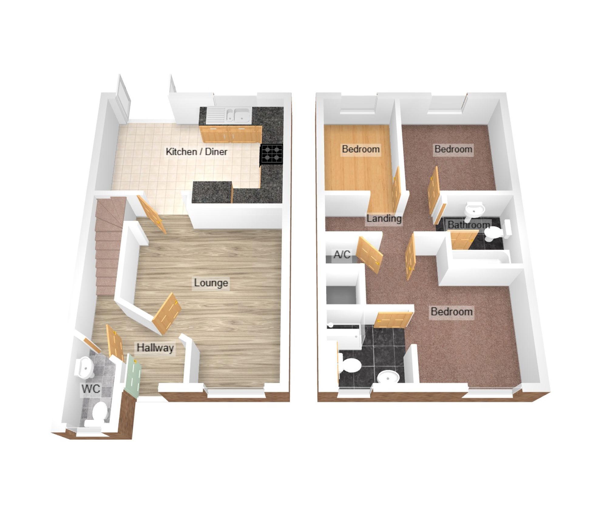 29 Gallt Y Ddrudwen, Bridgend floorplan
