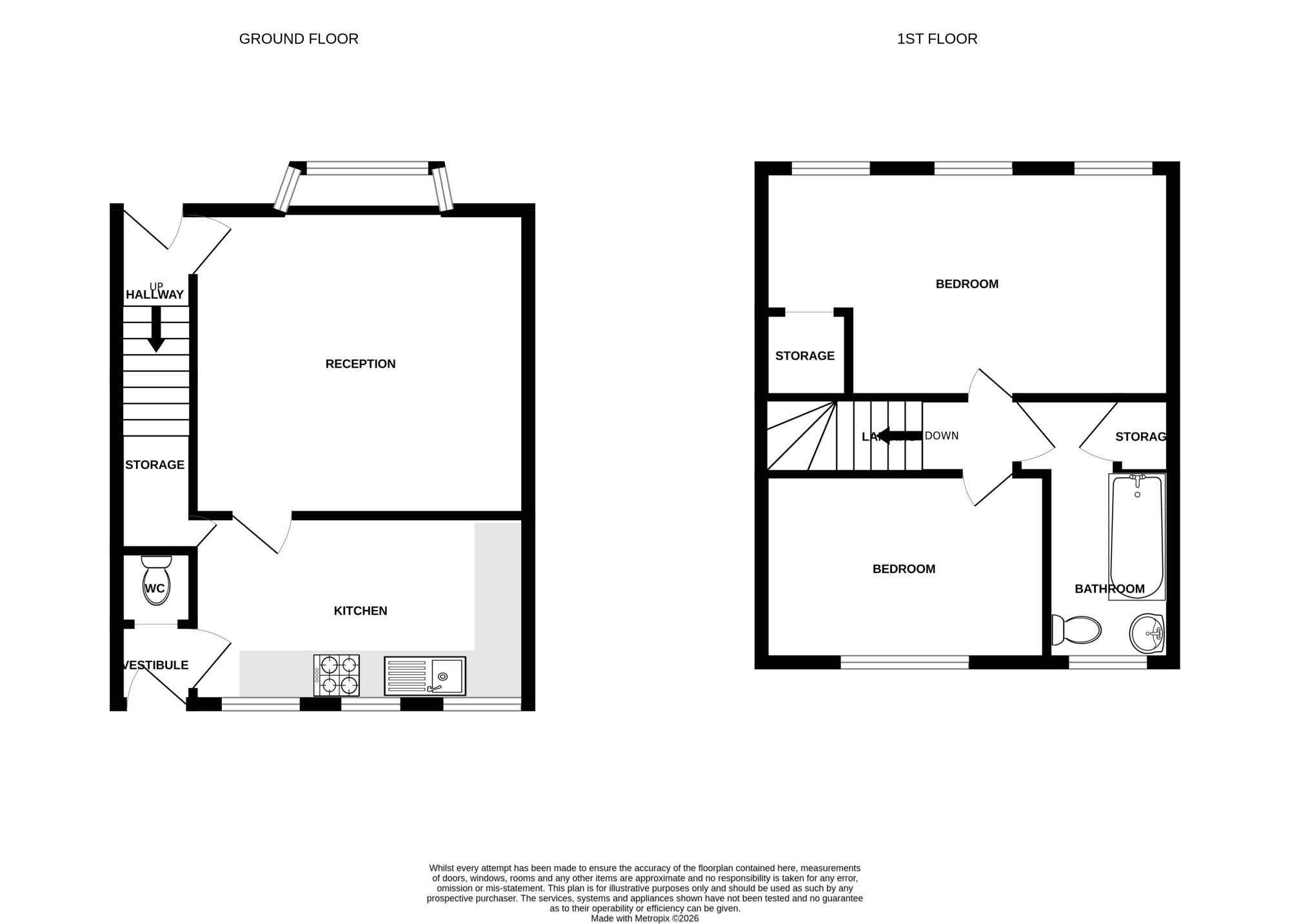 7, Chaucer Street, Preston floorplan