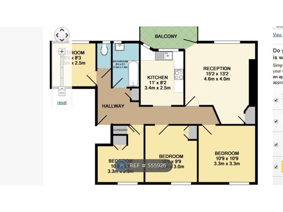 4 Bedrooms Flat to rent in Danby House, London E9